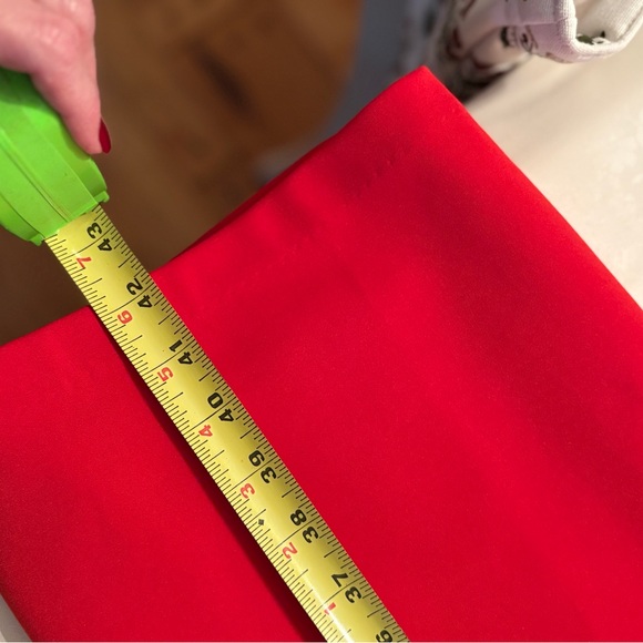 Eloquii Womens Red Bell Sleeve Round Neck Back Zip Bodycon Dress - Picture 11 of 11